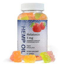 Organic Made Extra Strength Melatonin Supplement Gummies for Improve Sleep